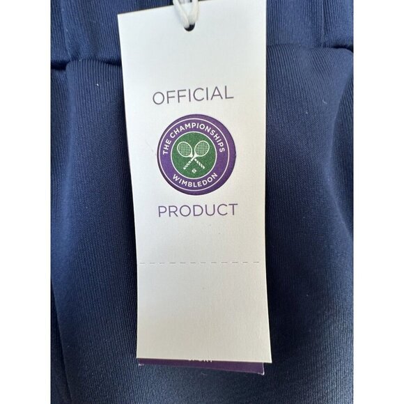 NWT Kids Wimbledon Official Tennis Performance Shorts Size youth 4 - 5 Yrs Navy - Picture 7 of 9